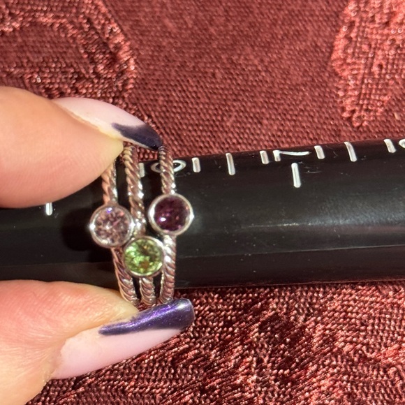 Touchstone Crystal Pink Ring - Picture 4 of 4